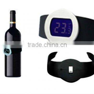 LCD Digital SS With ABS Household Wine Thermometer