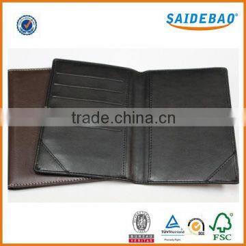 Dongguan Factory Direct Custom High-quality Leather Passport Holder With Multi-function Pocket and Customized Logo photo-5