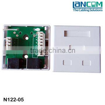 Lancom Fully Stock factory newest design promotion Cat5e Surface mount box