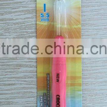 Crochet Lite Crochet Hooks, Size I/5.5mm,Pink