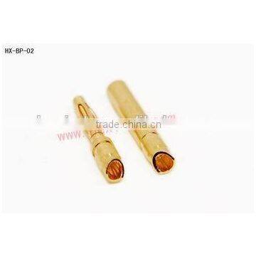 2.0mm gold plated connector/banana connector