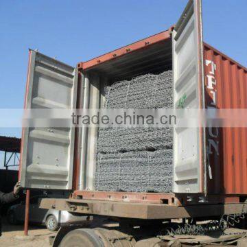 ISO9001 304 electro galvanized hexagonal mesh