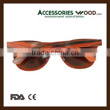 Natural Red Rose Layered Sunglasses Hot Sale with Polarized and Coating Lenses for All Ages