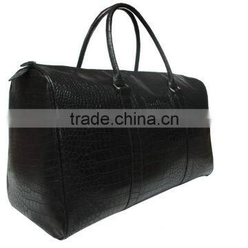 2016 New Good Quality Custom High Capacity Occidental PU PVC Leather Travel Bag With for Men photo-2