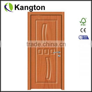 Prehung interior PVC door and hinges