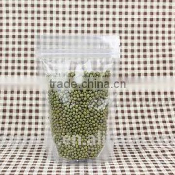 Beans stand up pouch with zipper