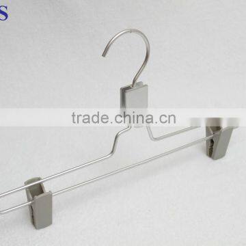 Fine quality aluminum Pant Hanger with logo plate