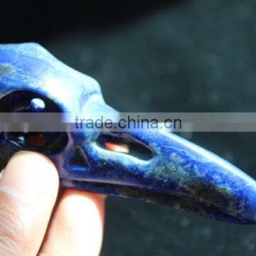 Rare Natural inside rainrow crystal lapis lazuli sculpture