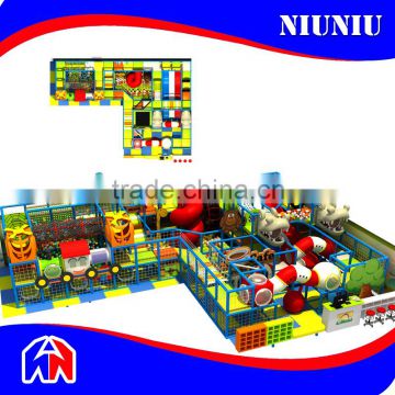 2016 New Product Forest Themed Indoor Soft Playground for Kids