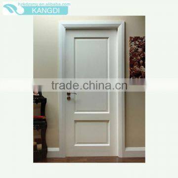 2 Panel Solid White Painted Interior Doors, White Room Doors