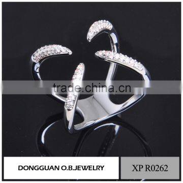 Fashion Gemstone White Gold Ring 925 Silver Adjustable Ring Design Jewelry On Alibaba Wholesale