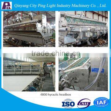 2880 Double-layer Fourdrinier Paper Machine for Test Liner Paper and Fluting Paper, Corrugated Medium, Waste Paper