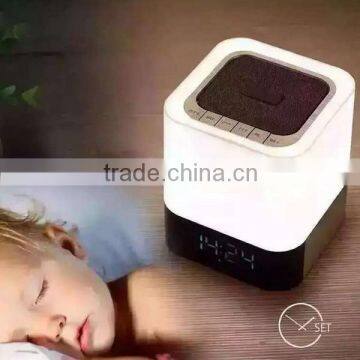 led lamp with bluetooth speaker with Alarm clock