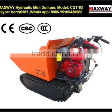 Small Farm Garden Crawler Track Cart , CE / ISO / SGS , Model: CDT03 photo-3