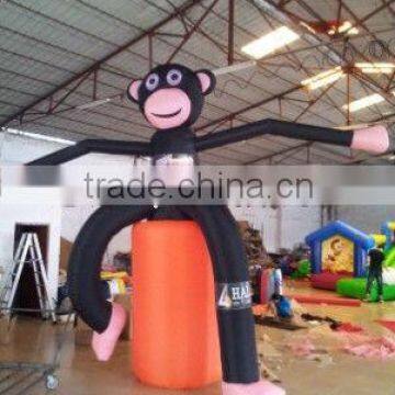 new inflatable monkey model, inflatable toys cartoon for advertising