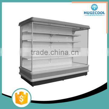 Design wall multideck refrigerator showcase