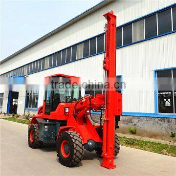 full hydraulic hammer, pile driver for solar station