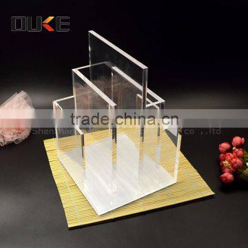 Hot Selling High Quality Transparent Acrylic Brochure Display Racks photo-2