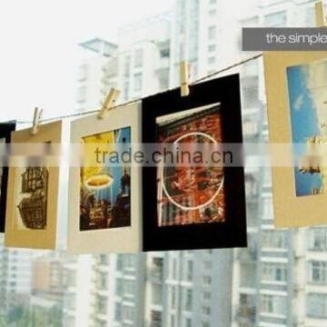 Standing Paper Photo Frame Mini Frame Single Tabletop Frame Folding Paper Photo Frame photo-4