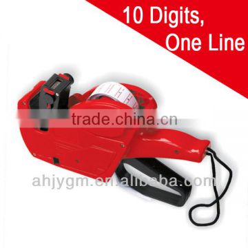 Different Colors 10 Digitals Plastic price labeler gun.