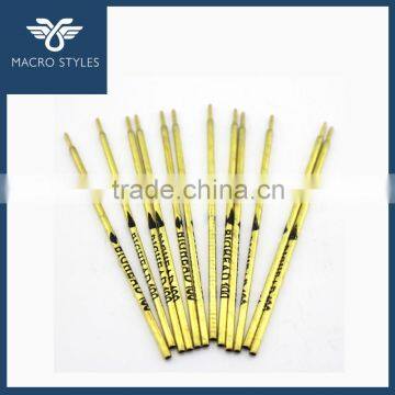 Custom refill pen,silver plating leather marking pen