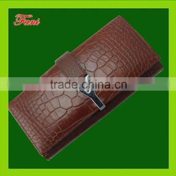 genuine leather wallet with coin slot