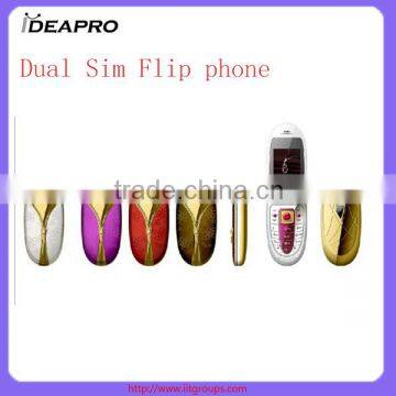 G7-02 Whosale fllp phone 1.44 inch Mtk6250 quad band basic feature dual sim flip phone OEM flip phone