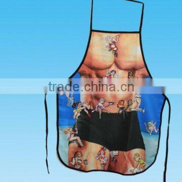 100 promotion polyester SEXY BBQ Aprons