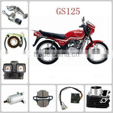 Shock absorber/tyre/meter/ and rear brake cam for GS125 TO SOUTH AMERICA MARKET