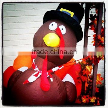 Thanksgiving inflatable decoration turkey for advertising