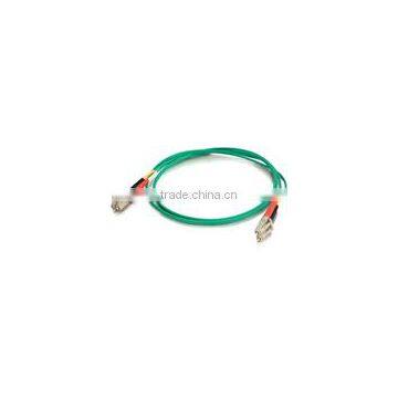 1m LC-LC 50/125 OM2 Duplex Multimode PVC Fiber Optic Cable