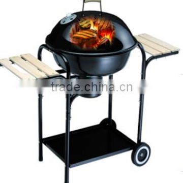 Joye Barbecue and Kamado BBQ Grill with side plates