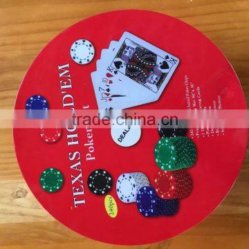 cheap chip set in tin box