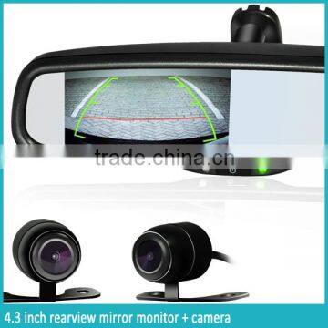 4.3 inch Car Rear View Mirror With Camera