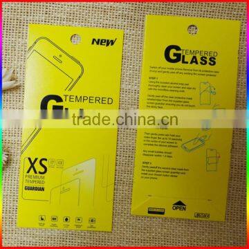 mobile phone tempered glass screen protector paper packaging