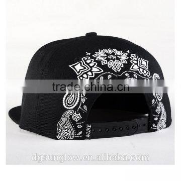 Custom Design 5 Panel Embroidered Snapback Hat photo-2
