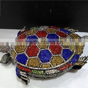 cute tortoise rhinestone clutch bag /very cute clutch bag and evening bag for the pretty party and wedding FH29-1