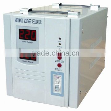 AVR 5000VA Digital Automatic Voltage Stabilizer, Single Phase,4pcs Relays,80% Power,100% Aluminum EI Transformer