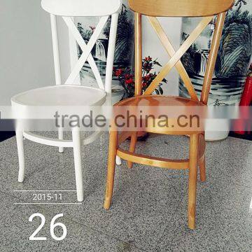 Stackable Beech White Tuscan Chair