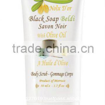 Black soap with olive