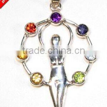 CHAKRA ANGEL 925 SILVER PENDANTS