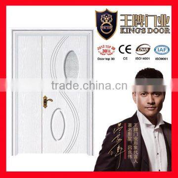 Interior wood laminated pvc doors