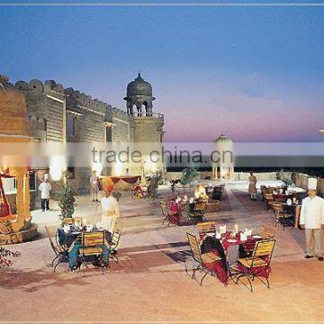 Yellow Marble Decor Gazebo