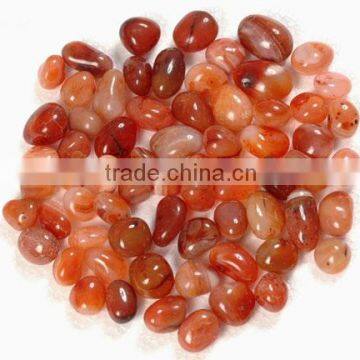 Natural Red Onyx Polished Pebbles