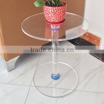 Acrylic Fast Food Square Restaurant Dining Table