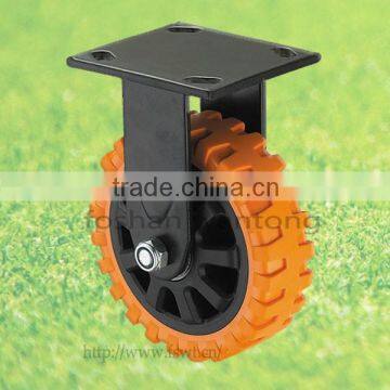 Hot Sale Top Plate Polyurethane Industrial Hardware Caster Wheel