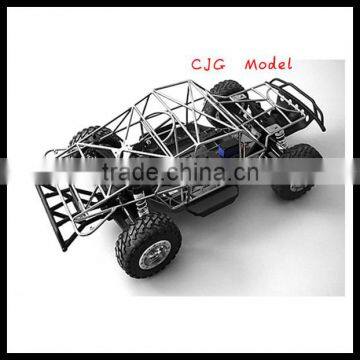 Billet Machined Metal 4*4 RC Crawler Car Chassis Frame