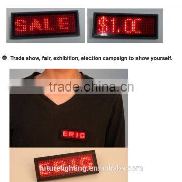 New LED NAME BADGE for Office Electronic Digital Led Name Badge photo-3