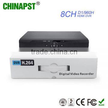 2016 China Manufacturer H.264 Real Time 960H HD DVR Security CCTV Camera 8CH DVR PST-DVR508D