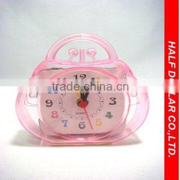 Bag Shape Plastic Desk Clock